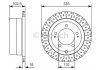 Тормозной диск BOSCH 0986479U32 (фото 1)