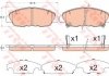 Гальмівні колодки, дискові TRW TRW GDB3609 (фото 1)