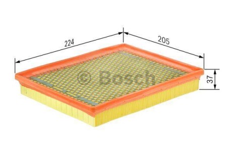 Фільтр повітря F 026 400 348 BOSCH F026400348