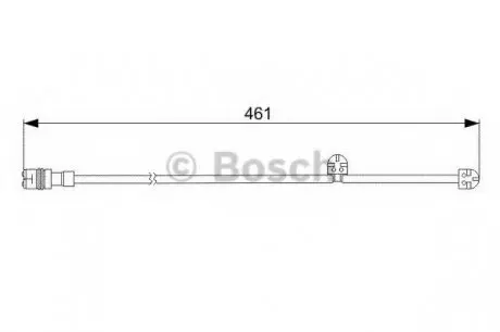 Датчик износа тормозных колодок BOSCH 1987473063 (фото 1)
