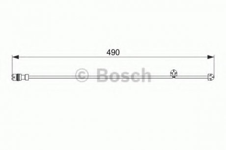 Датчик зносу гальмівних колодок BOSCH 1987474560