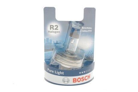 Автолампа 45 W 12 V прозора BOSCH 1987301021