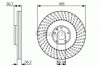 Тормозной диск BOSCH 0986479A31 (фото 1)