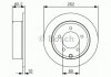 Тормозной диск BOSCH 0986479A39 (фото 1)