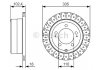 Тормозной диск BOSCH 0986479A61 (фото 1)