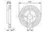Тормозной диск BOSCH 0986479A87 (фото 1)