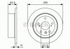 Тормозной диск BOSCH 0986479T13 (фото 1)