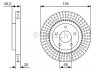 Тормозной диск BOSCH 0986479T99 (фото 1)