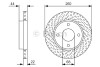 Тормозной диск BOSCH 0986479U54 (фото 1)