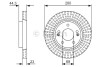 Тормозной диск BOSCH 0986479U82 (фото 1)