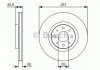 Тормозной диск BOSCH 0986479S97 (фото 1)