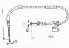 Трос тормозной BOSCH 1987482230 (фото 1)