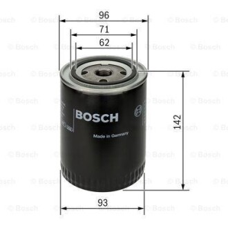 Фільтр масляний Iveco Turbostar 89-93 F 026 407 121 BOSCH F026407121