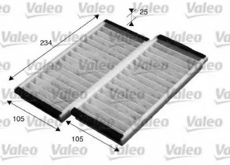 Фильтр салона VALEO 715574