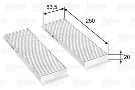 Фільтр салону VALEO 715748