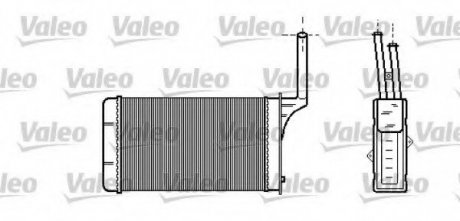 Радиатор отопителя салона VALEO 812114 (фото 1)