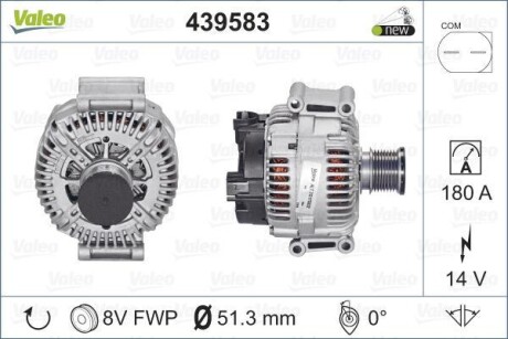 Генератор VALEO 439583 (фото 1)