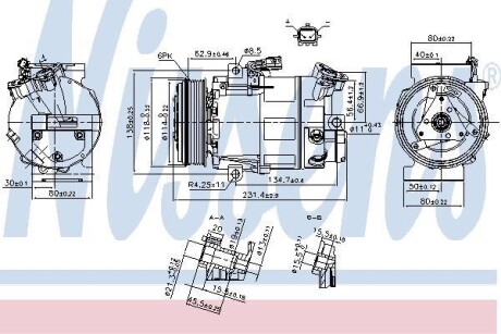 Компрессор кондиционера NISSENS 890297