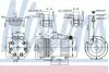 Компрессор кондиционера NISSENS 89640 (фото 1)