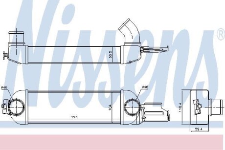 Интеркулер NISSENS 96179