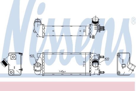 Интеркулер NISSENS 96271