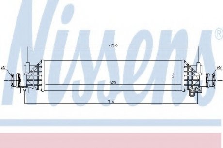 Интеркулер NISSENS 96375