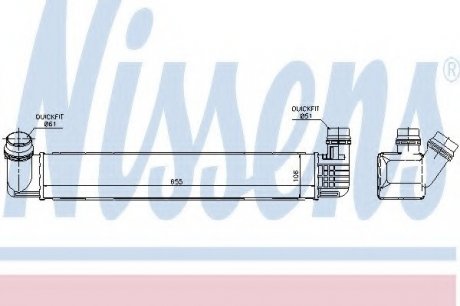 Інтеркулер NISSENS 96543 (фото 1)
