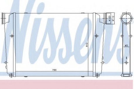 Интеркулер NISSENS 97092 (фото 1)