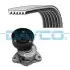 Комплект поликлинового ремня DAYCO KPV265