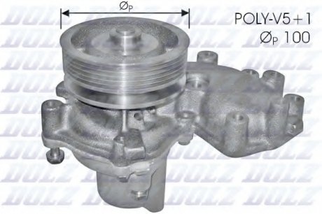 Насос системи охолодження DOLZ S165 (фото 1)