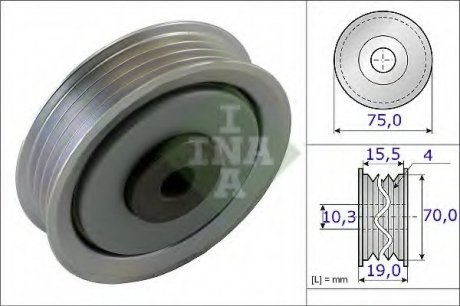 Натяжной ролик INA 531084510