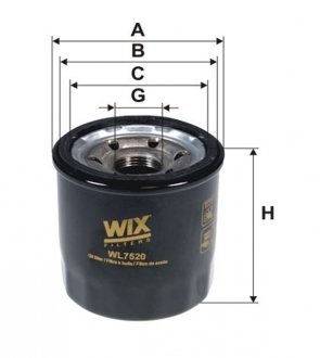 Масляный фильтр FILTERS WIX WL7520 (фото 1)