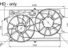 Вентилятор радіатора NRF 47033 (фото 1)