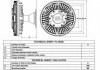 Вискомуфта вентилятора NRF 49029 (фото 3)