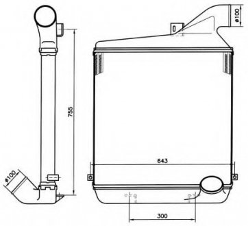 Интеркулер NRF 30146