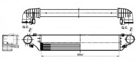 Інтеркулер NRF 30164A