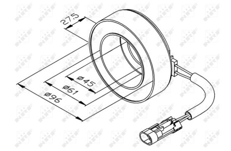 Компоненты системы кондиционирования NRF 38470