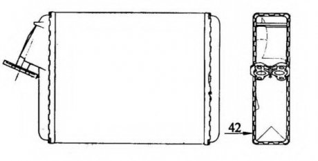 Отопитель NRF 58840