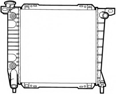 Радіатор NRF 50379