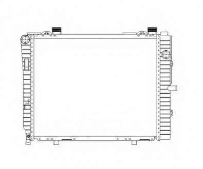 Радиатор системы охлаждения NRF 50593