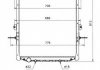 Радіатор системи охолодження NRF 51533 (фото 1)