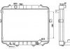 Радіатор системи охолодження NRF 53034 (фото 1)