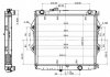 Радиатор системы охлаждения NRF 53151 (фото 1)