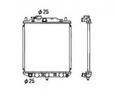 Радіатор NRF 53673