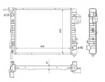 Радіатор NRF 53712