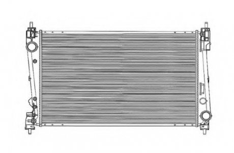 Радиатор системы охлаждения NRF 53836