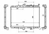 Радіатор системи охолодження NRF 58347 (фото 1)