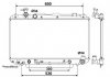 Радіатор системи охолодження NRF 58415 (фото 1)