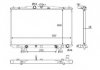Радиатор системы охлаждения NRF 58610 (фото 1)