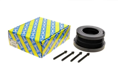 Шків колінвалу BMW 3 (E46)/5 (E39)/X5 (E53) 3.0D 98-05 (+ к-кт болтів) SNR NTN-SNR DPF350.04K1